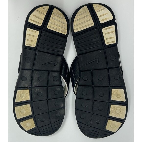 Nike | Shoes | Nike Sandals Womens Thong Flip Flops Comfort  Nike Women’s Flip Flop Thong Comfort Footbed Size 9 Black White 354925-011